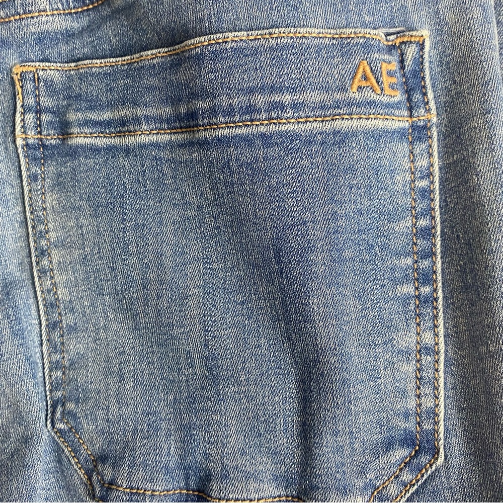 American Eagle Jeans Sz 6 Next Level Stretch High-Waisted Jegging Skinny - Picture 9 of 16
